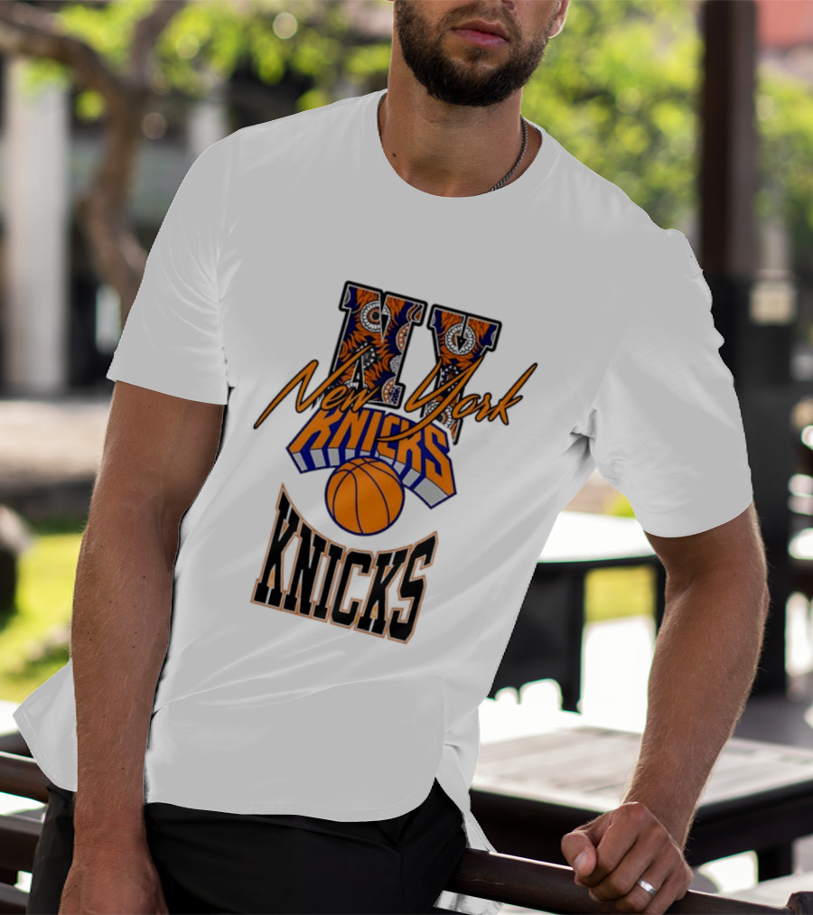 New York Knicks NY Basketball Team Fan Merchandise T-Shirt