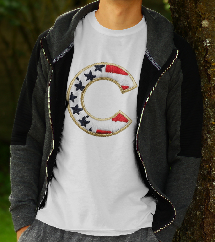 Chicago Cubs America 250th Anniversary Stars And Stripes T-Shirt