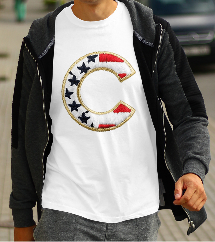 Chicago Cubs America 250th Anniversary Stars And Stripes T-Shirt