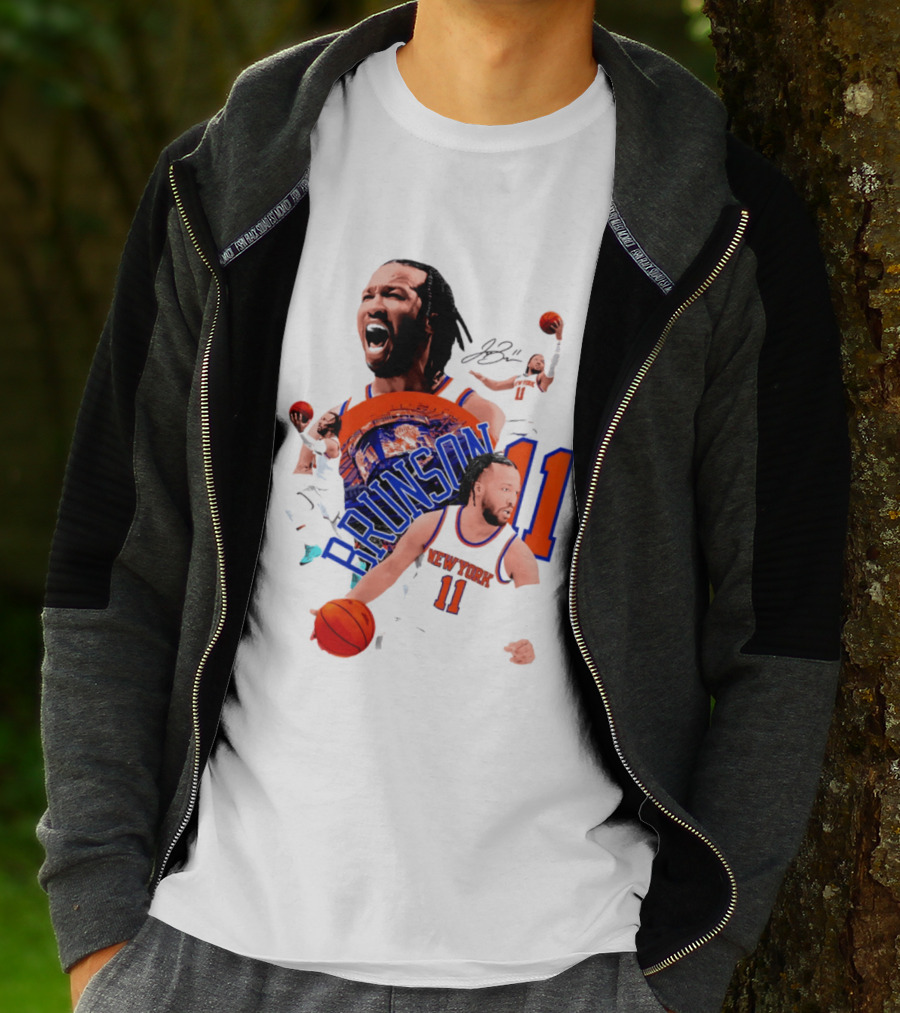 Jalen Brunson New York Knicks 11 Basketball Star T-Shirt