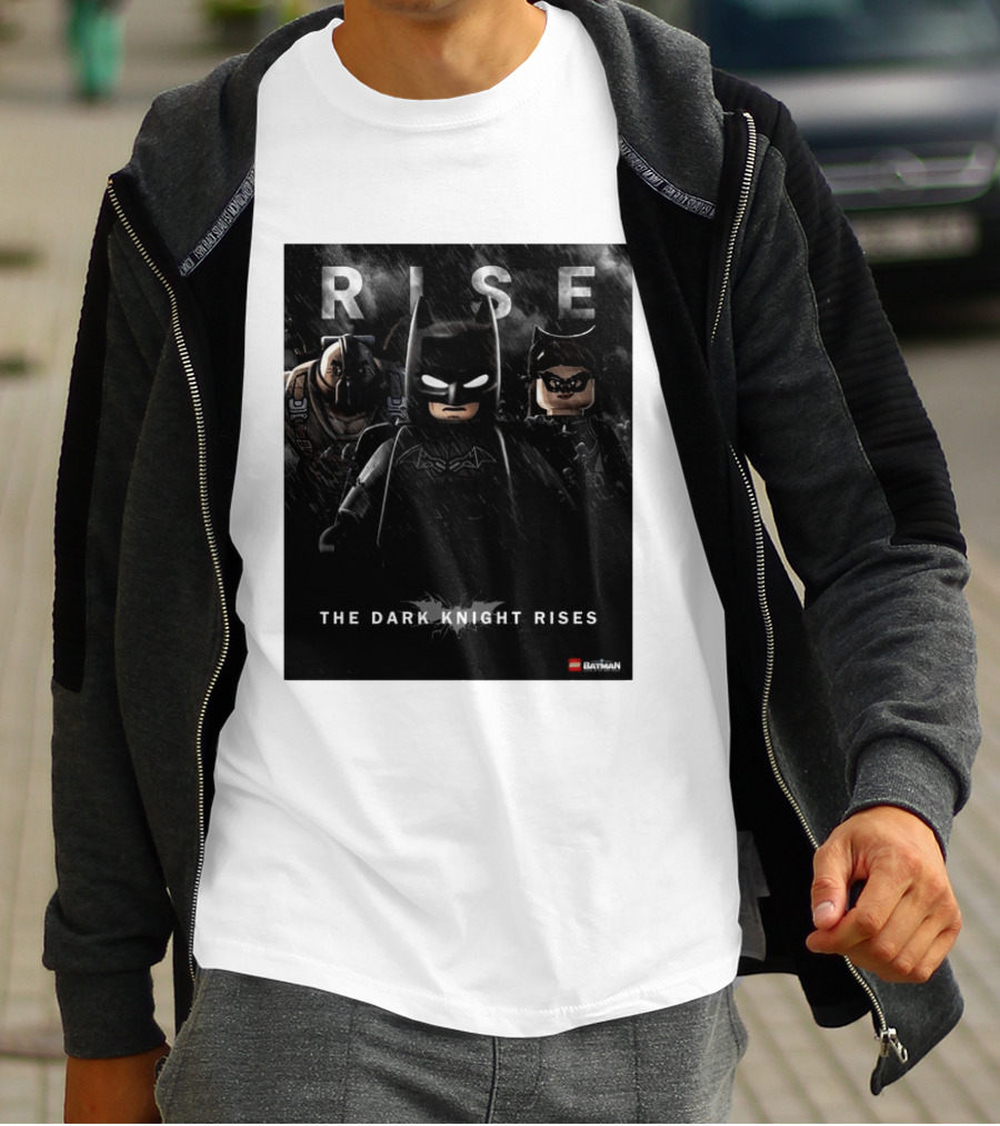 LEGO Batman The Dark Knight Rises Film Movie T-Shirt