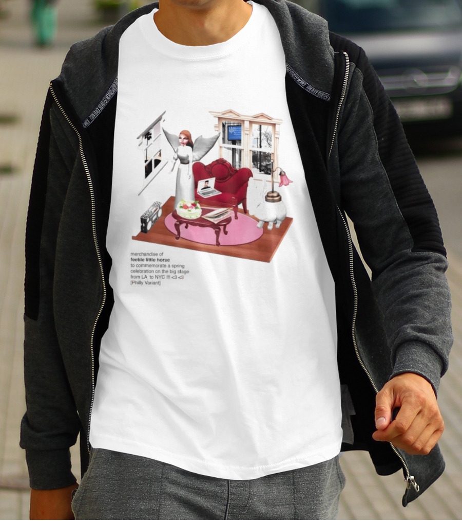 Feeble Little Horse Merchandise Spring Celebration Big Stage Collage T-Shirt
