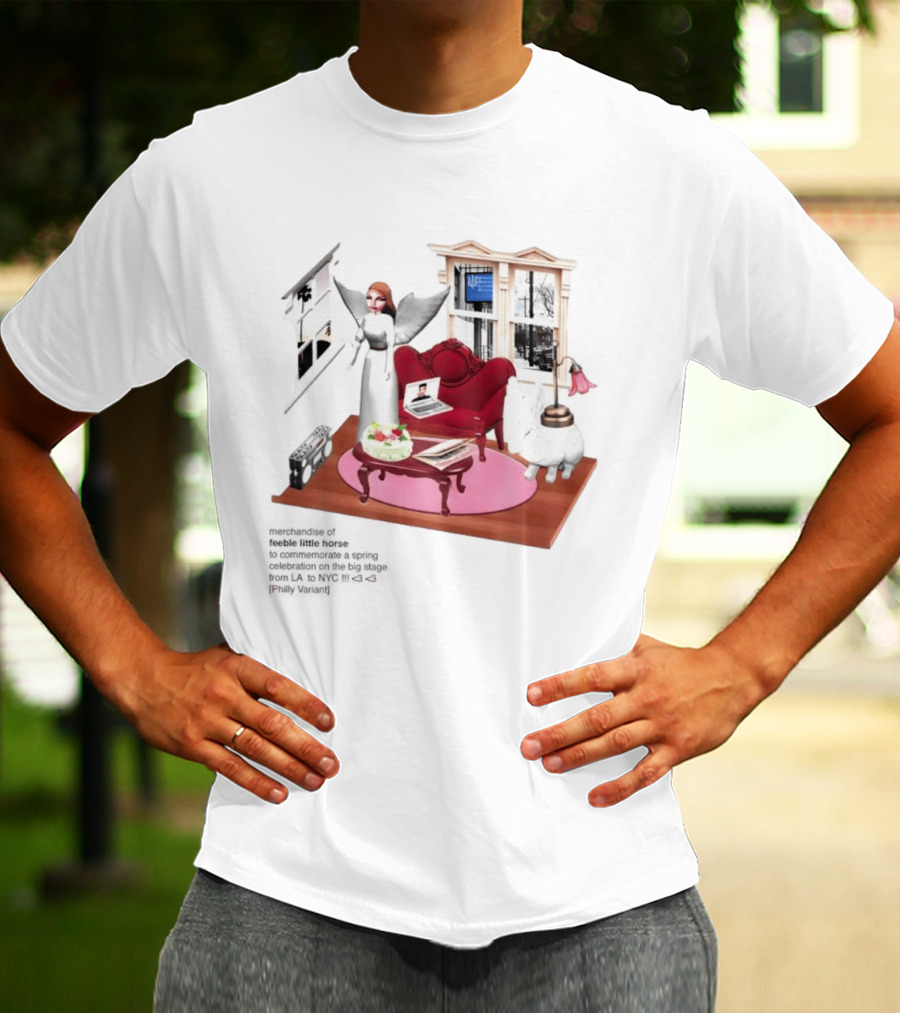 Feeble Little Horse Merchandise Spring Celebration Big Stage Collage T-Shirt