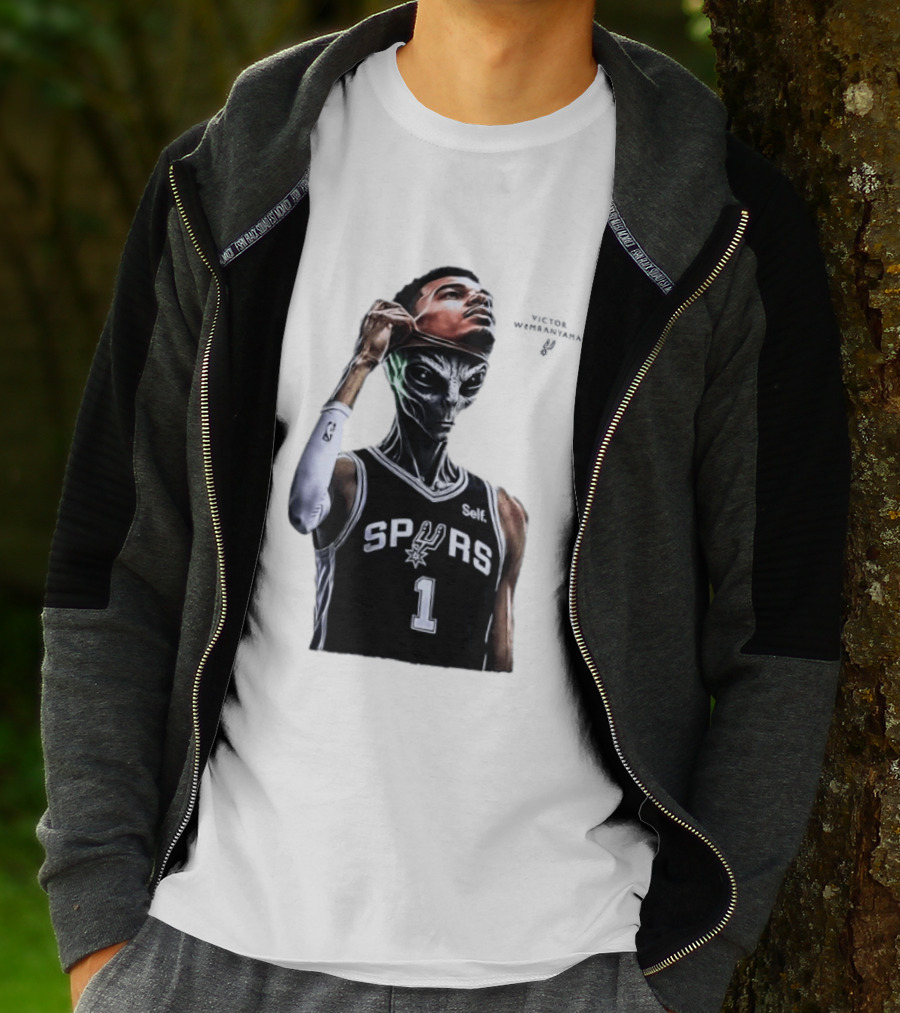 Victor Wembanyama San Antonio Spurs Self Propelled Success 2023 NBA Rookie Of The Year T-Shirt