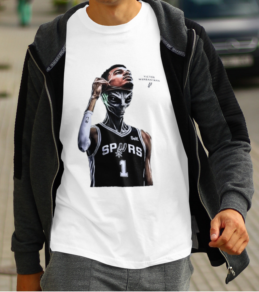 Victor Wembanyama San Antonio Spurs Self Propelled Success 2023 NBA Rookie Of The Year T-Shirt