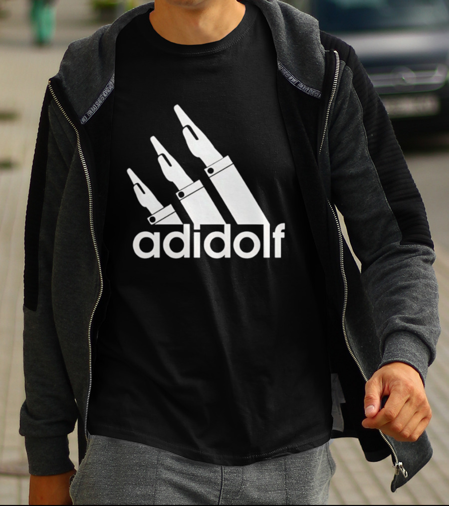 Adidolf Adolf Hitler Hand T-Shirt