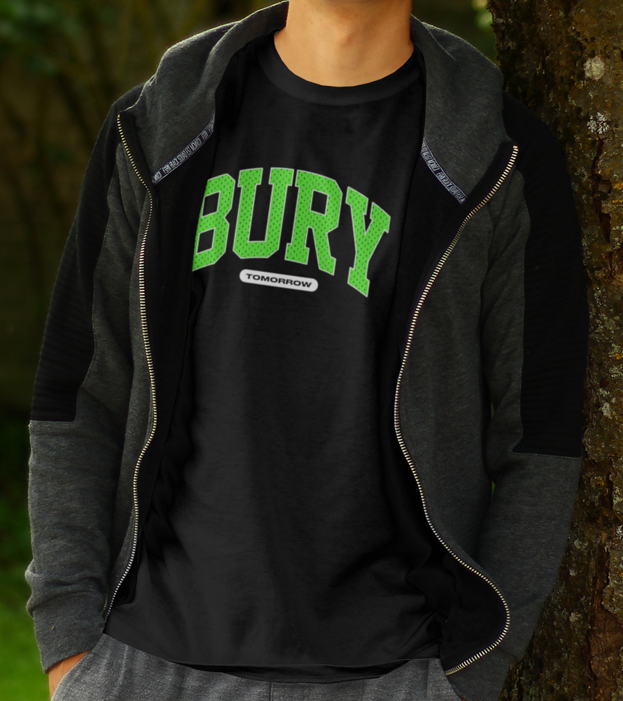 Bury Tomorrow Green Sports Jersey T-Shirt