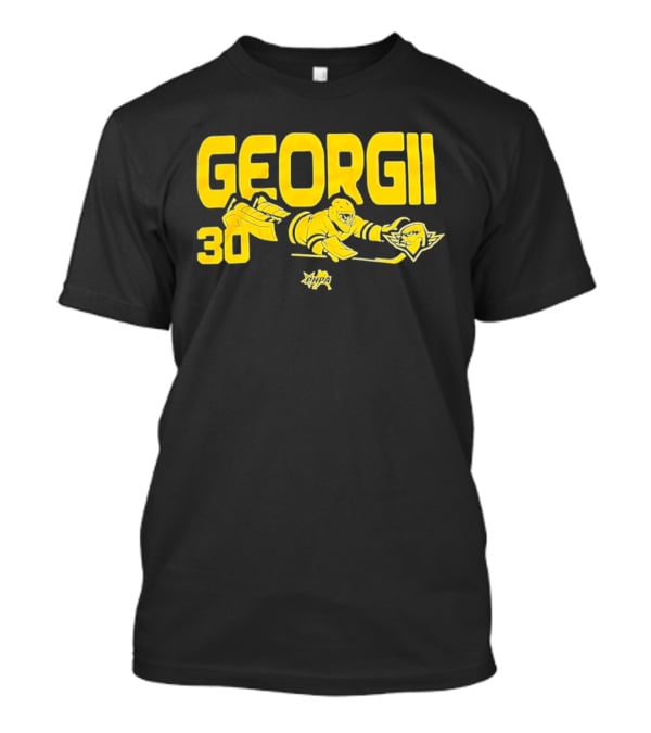 Georgii Romanov 30 Springfield Thunderbirds Hockey Player T-Shirt