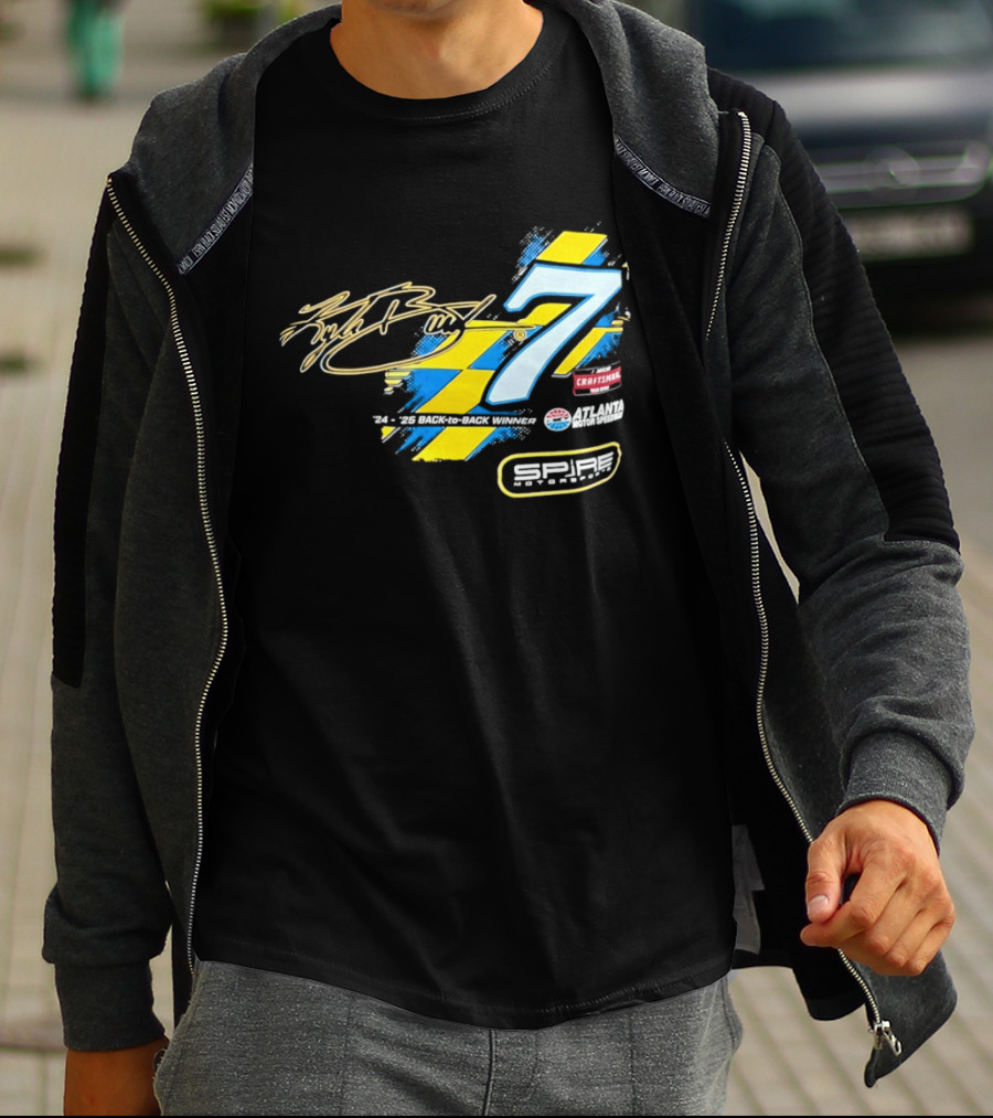 Kyle Busch Signature 7 Spire Motorsports Craftsman Atlanta Motor Speedway T-Shirt