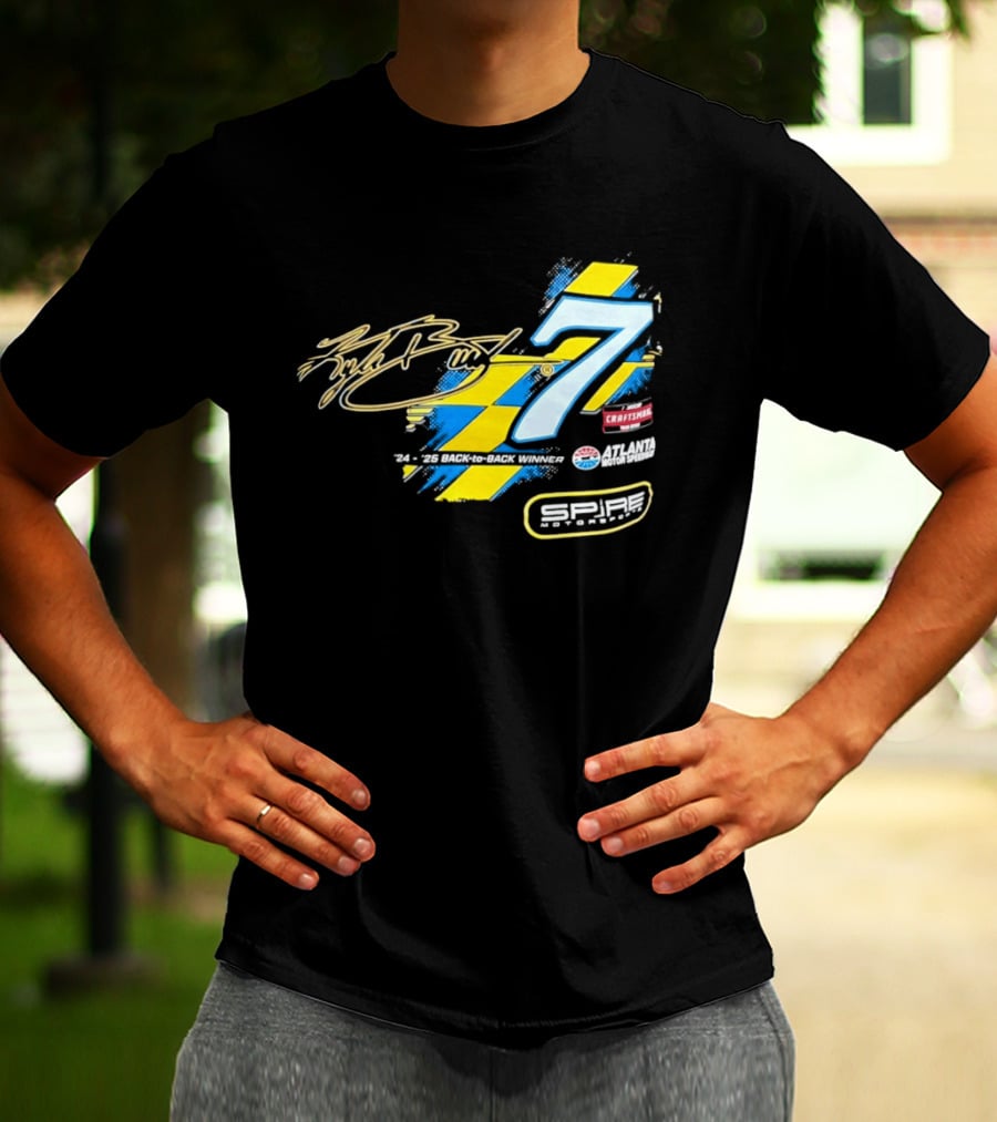 Kyle Busch Signature 7 Spire Motorsports Craftsman Atlanta Motor Speedway T-Shirt
