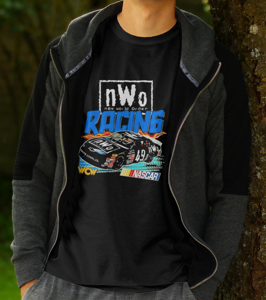 WCW NASCAR NWo Racing Kyle Petty 49 Chevrolet Monte Carlo T-Shirt