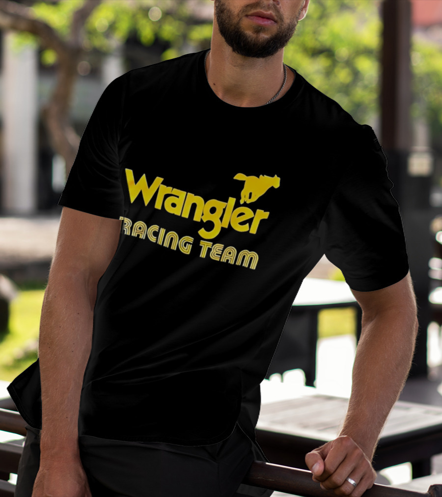 Wrangler Racing Team NASCAR Vintage Mustang T-Shirt