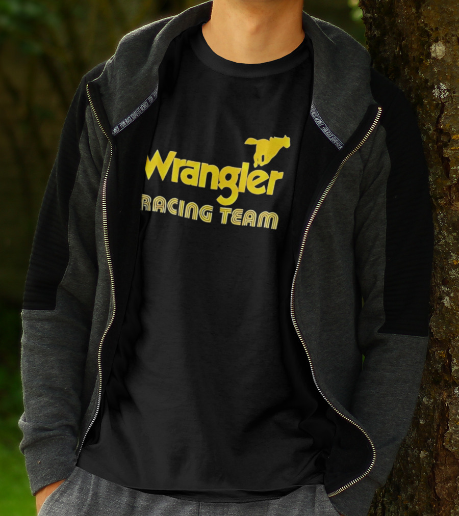 Wrangler Racing Team NASCAR Vintage Mustang T-Shirt