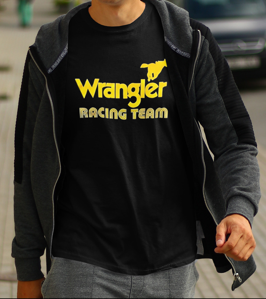 Wrangler Racing Team NASCAR Vintage Mustang T-Shirt