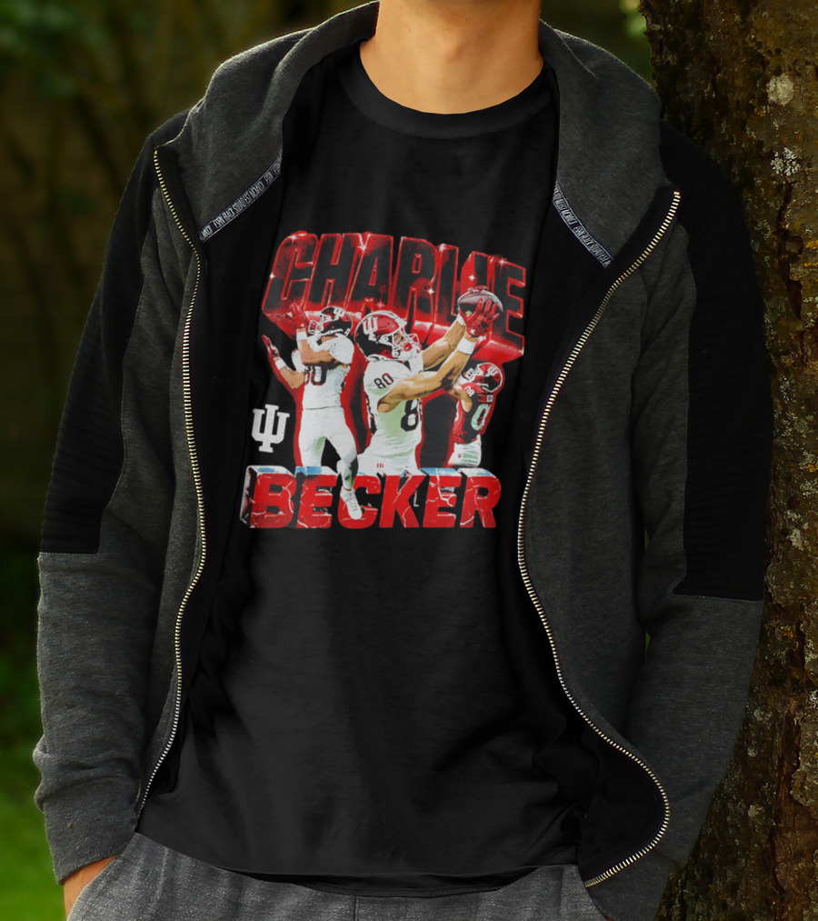 Charlie Becker Indiana Hoosiers Football 90s IU T-Shirt