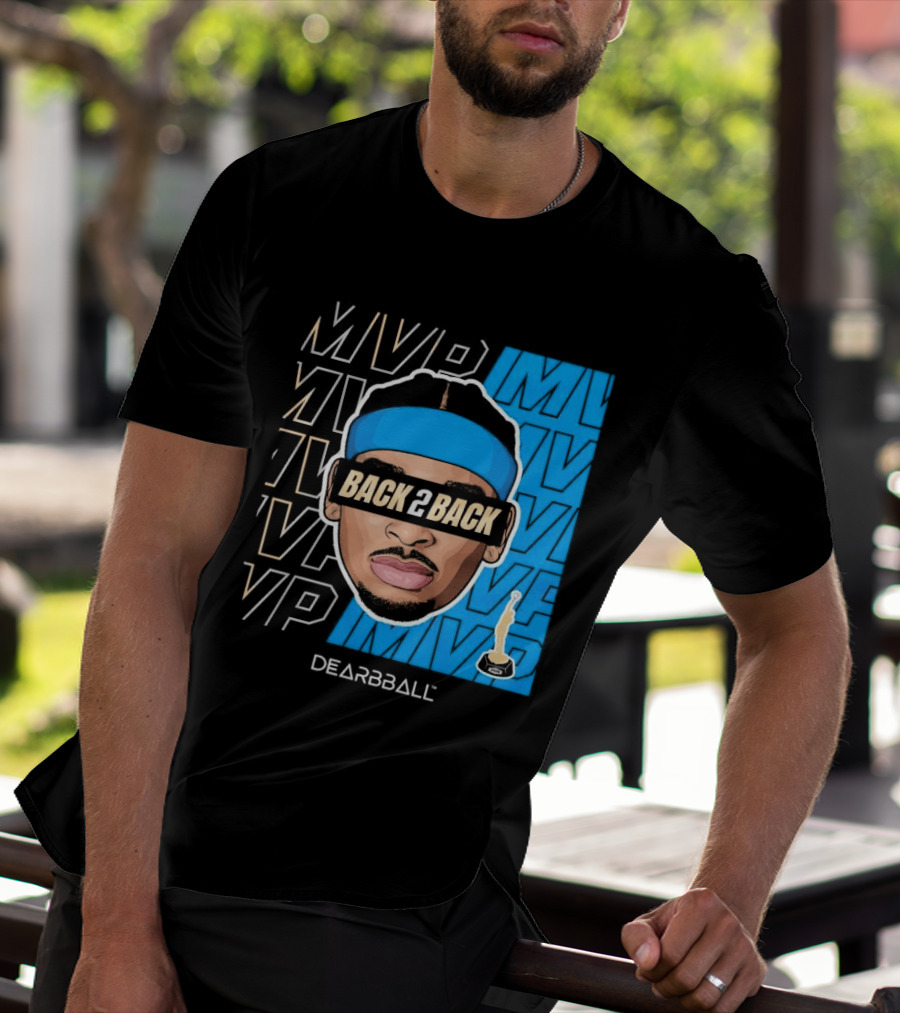Dearbball Back 2 Back MVP Award Winner 2026 T-Shirt