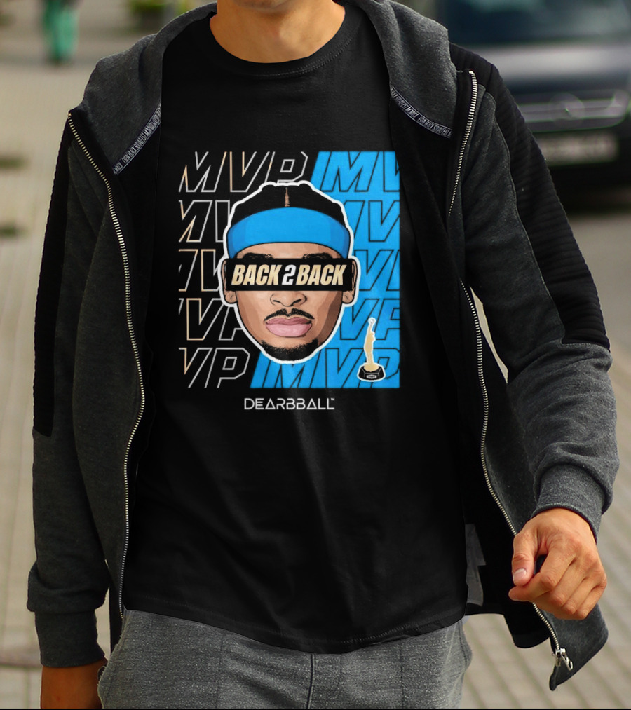Dearbball Back 2 Back MVP Award Winner 2026 T-Shirt