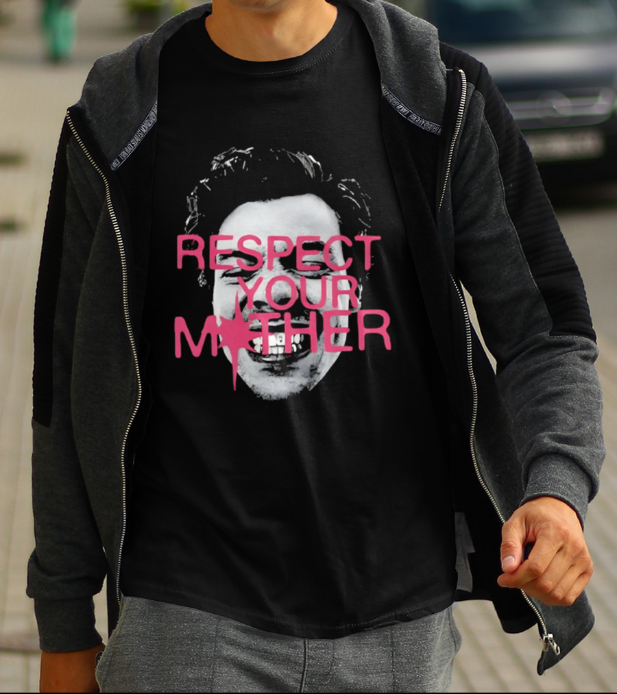 Respect Your Mother Big Head Harry T-Shirt