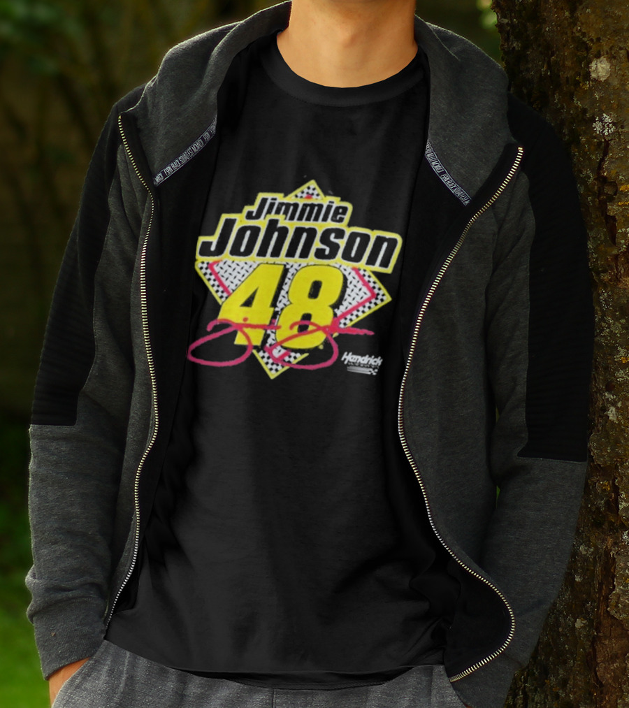 Hendrick Motorsports Jimmie Johnson 48 Racing Team NASCAR Fan T-Shirt