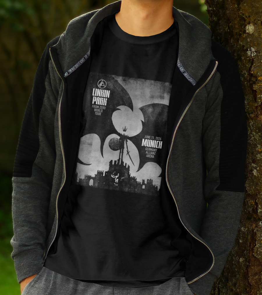 Linkin Park From Zero World Tour Allianz Arena Munich Germany June 11 2026 T-Shirt