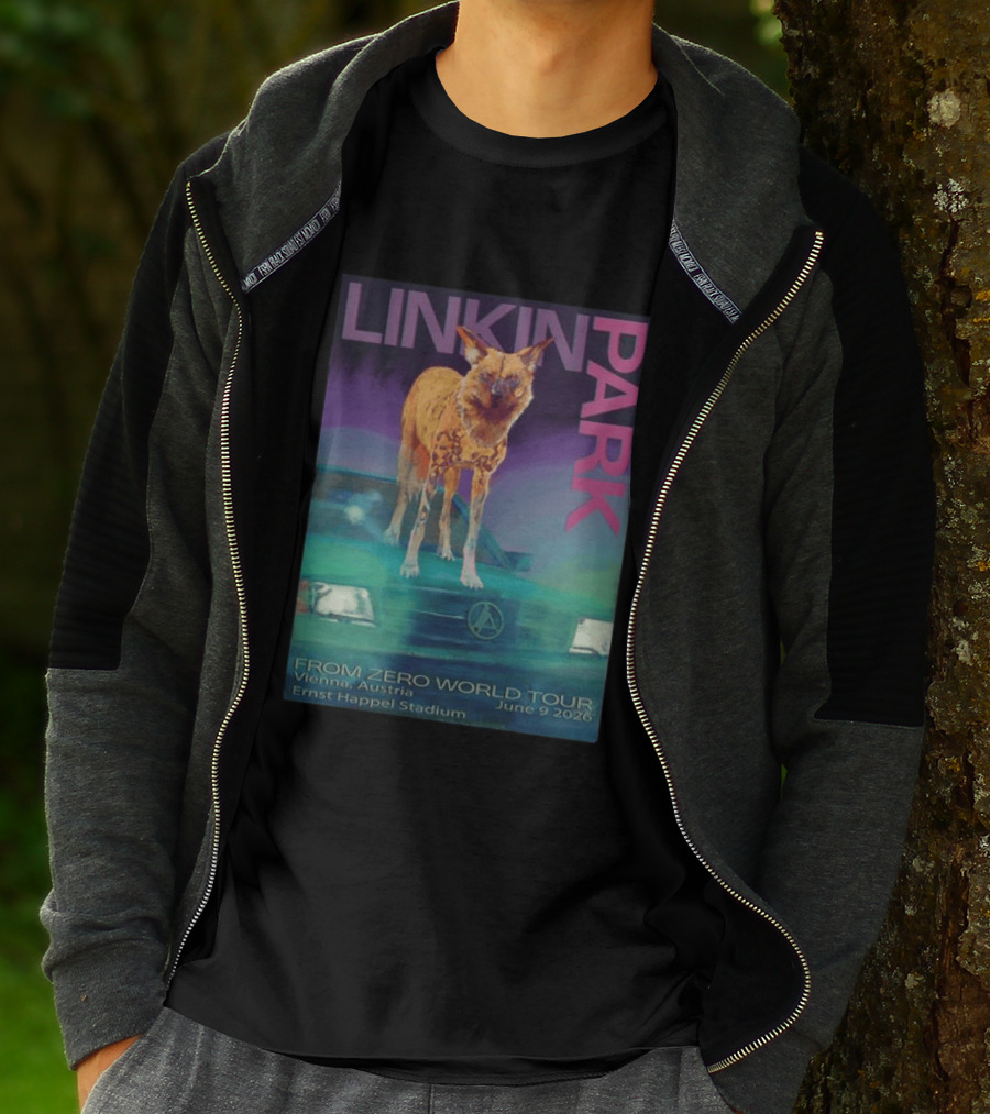 Linkin Park From Zero World Tour 2026 Vienna Austria June 9 Ernst Happel Stadium T-Shirt