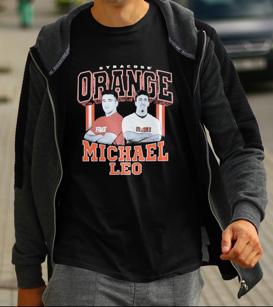 Syracuse Orange Michael Leo NCAA Lacrosse T-Shirt