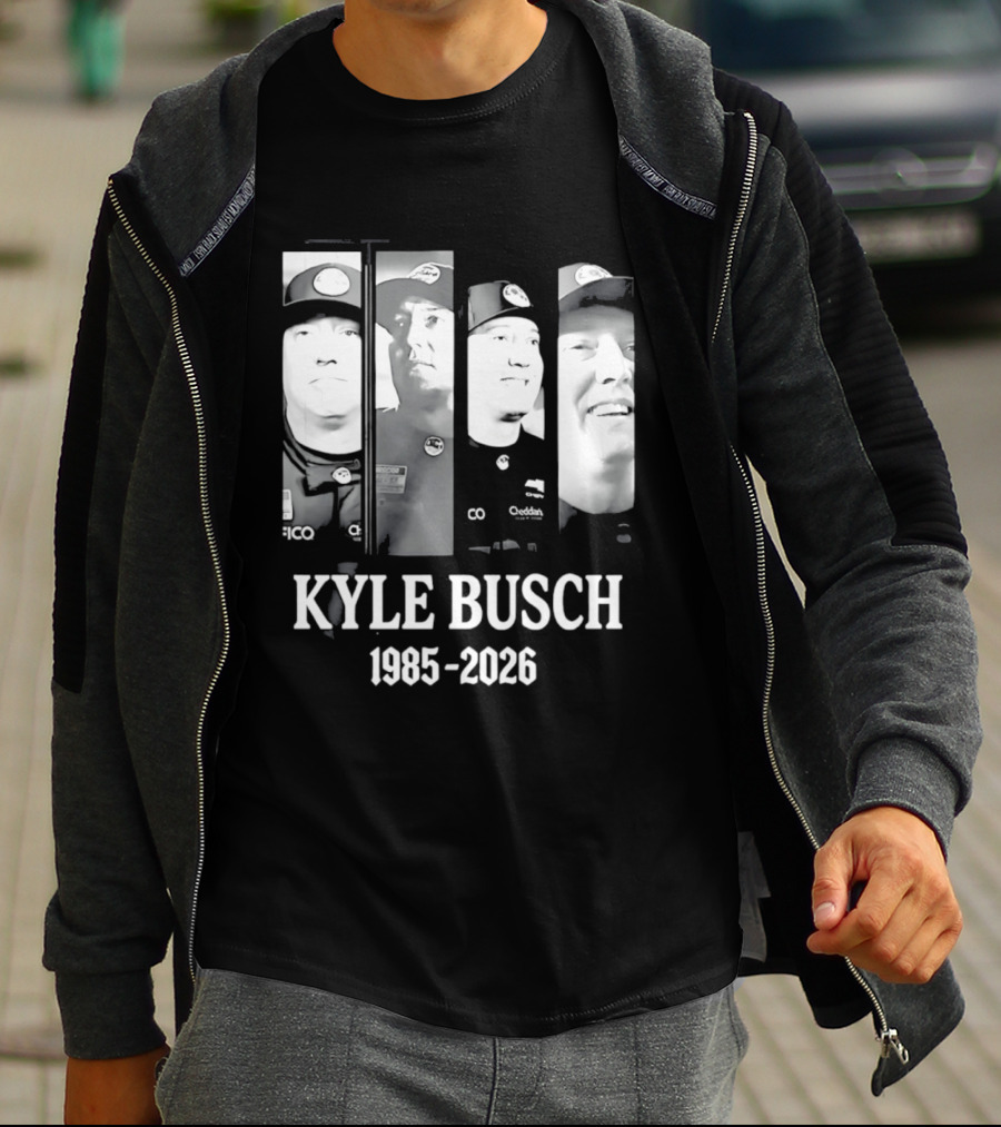 Kyle Busch 1985 2026 Racing T-Shirt
