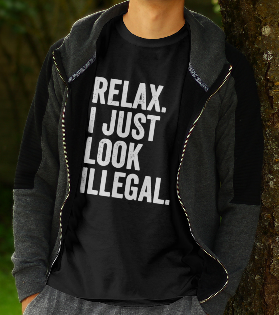 Ronald Acuna Jr Relax I Just Look Illegal 2026 T-Shirt