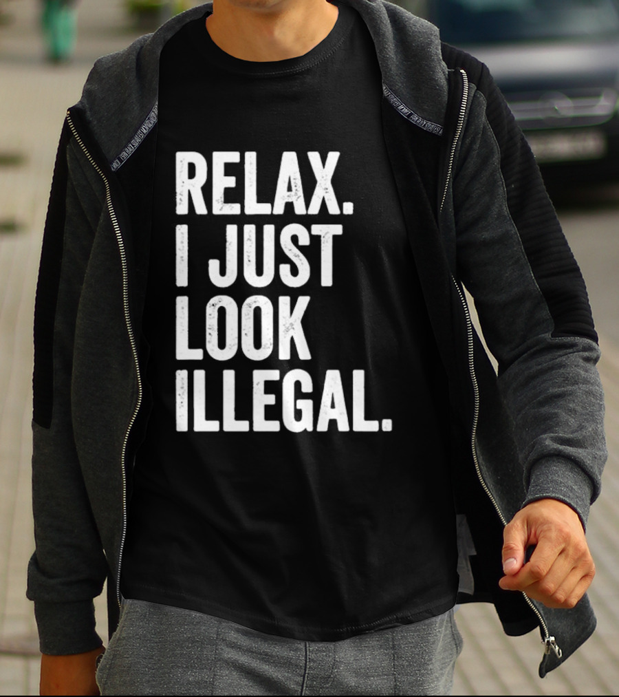 Ronald Acuna Jr Relax I Just Look Illegal 2026 T-Shirt