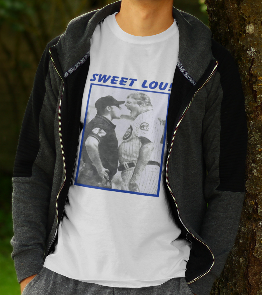 Sweet Lou Piniella Chicago Cubs MLB Umpire Confrontation T-Shirt