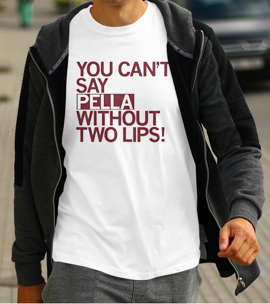 You Can't Say Pella Without Two Lips Knicks Jalen Brunson NBA T-Shirt