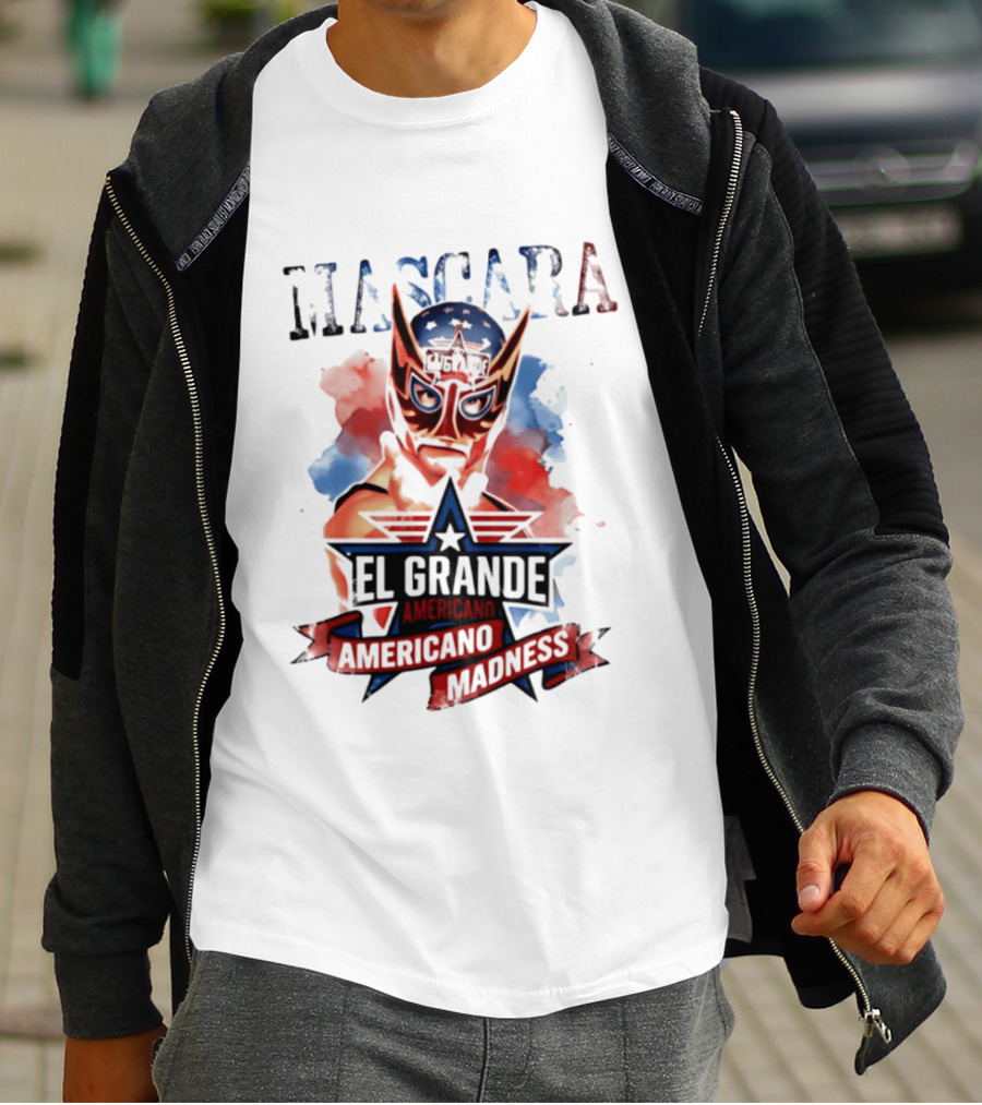 Mascara El Grande Americano Madness T-Shirt