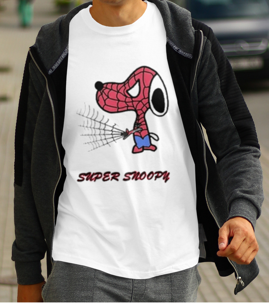 Super Snoopy Spider Adventure T-Shirt
