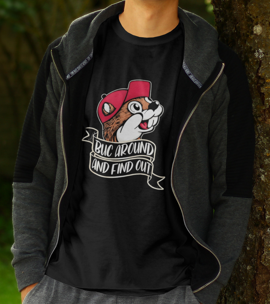 Buc Around And Find Out Red Cap T-Shirt