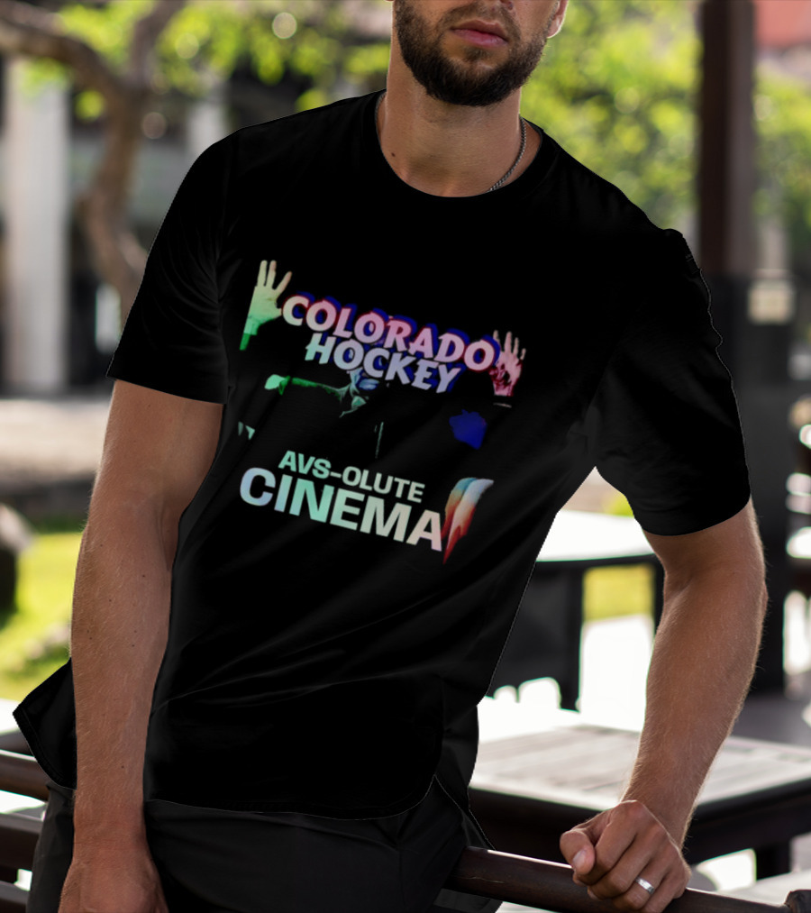 Colorado Avalanche Hockey Avs Olute Cinema T-Shirt