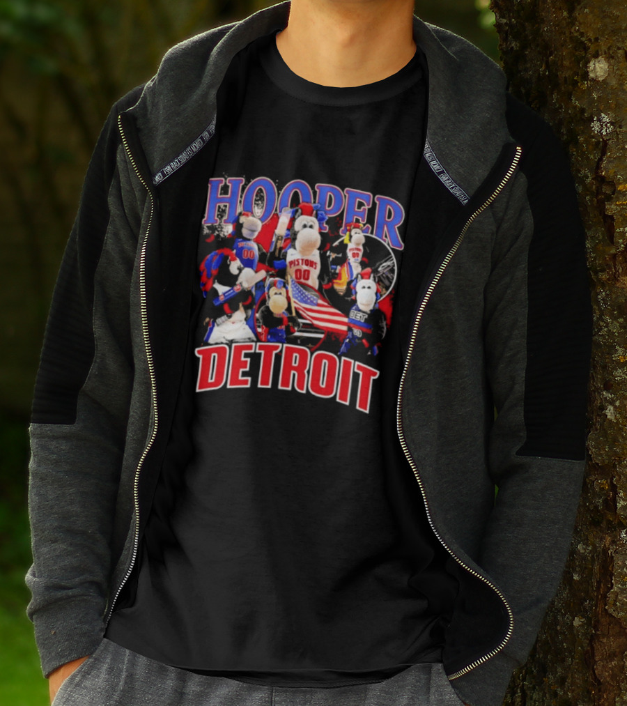 Detroit Pistons Hooper 2026 NBA Crossroads T-Shirt