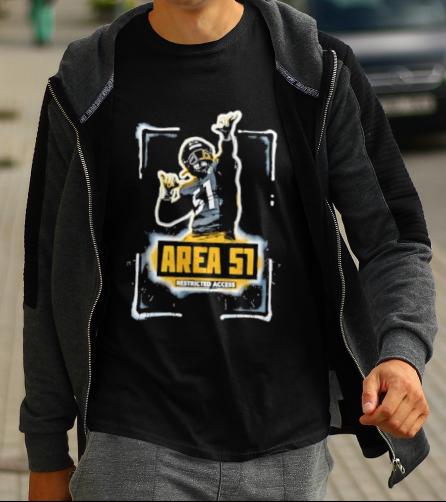 Steelers Nick Herbig Area 51 Restricted Access T-Shirt