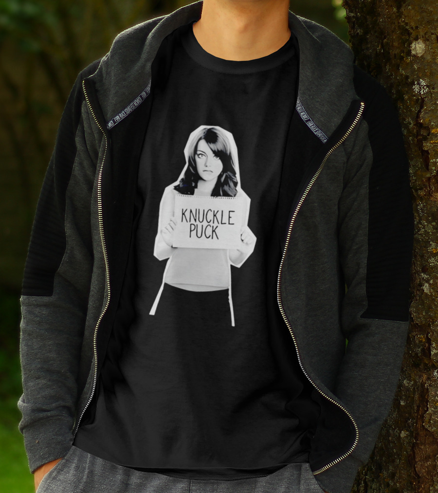 Emma Stone Knuckle Puck Sign T-Shirt