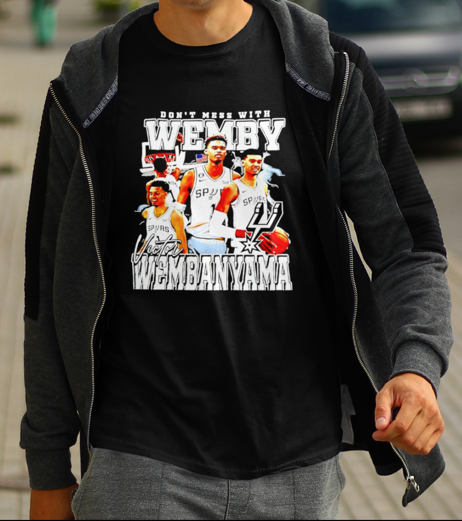Don't Mess With Wemby Victor Wembanyama San Antonio Spurs T-Shirt