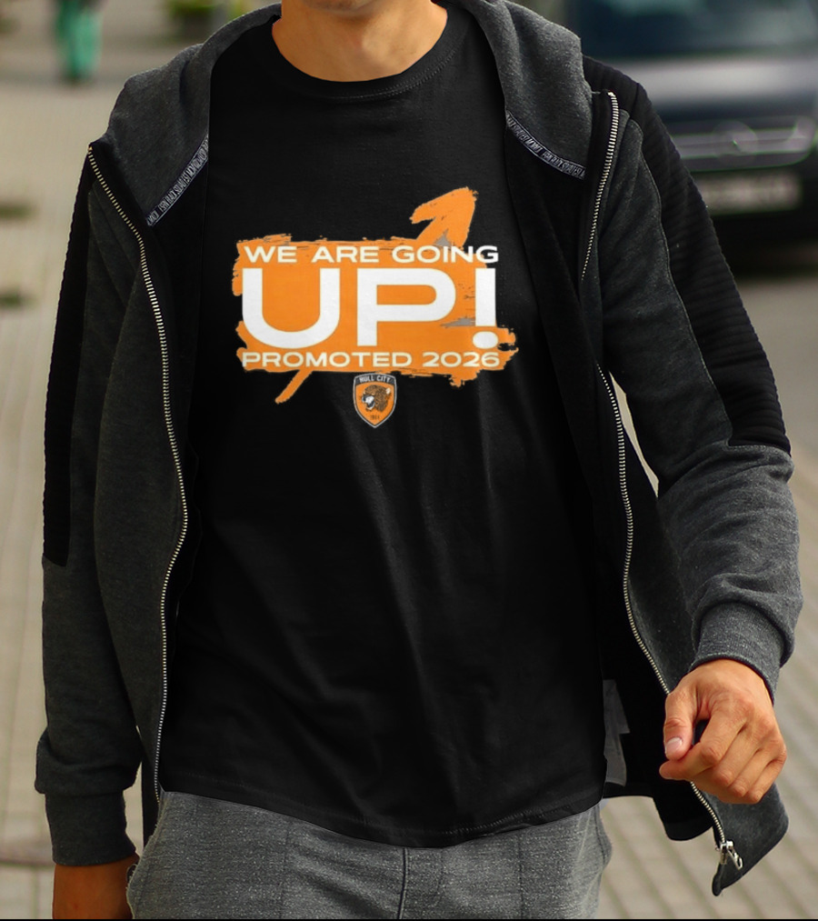 Hull City AFC We Are Going Up Promoted 2026 T-Shirt