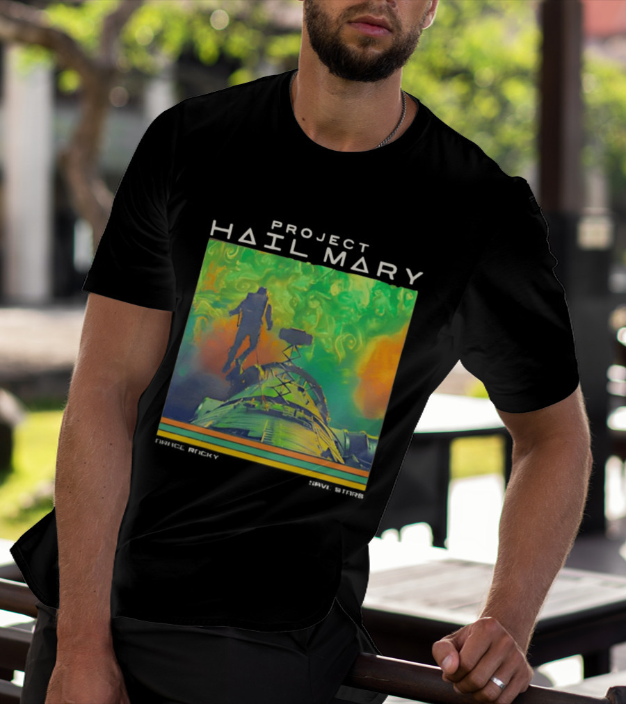 Project Hail Mary Astronaut Space Mission Sci Fi Adventure T-Shirt