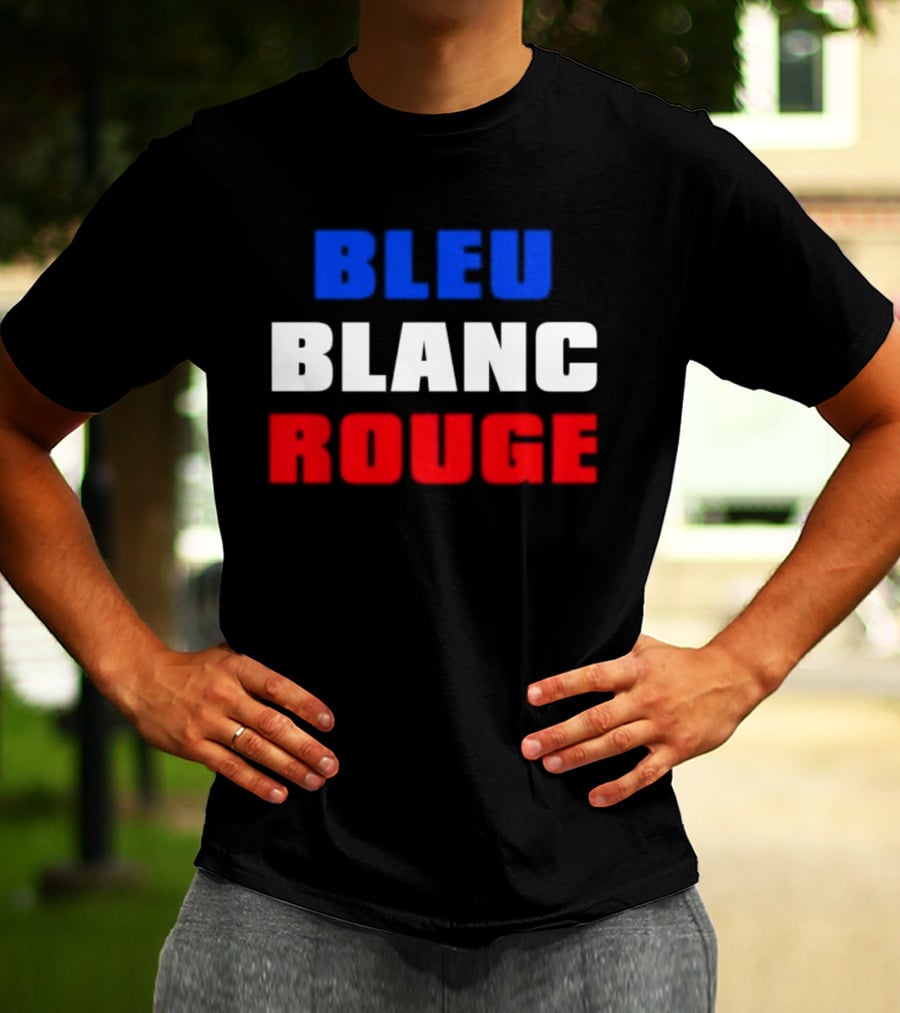 Montreal Canadiens Bleu Blanc Rouge Hockey Team Colors Fan T-Shirt