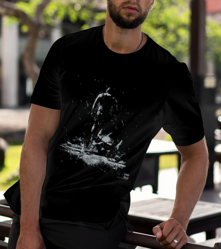 S Soccer DC Comics Bane Garment Dyed Heavyweight T-Shirt