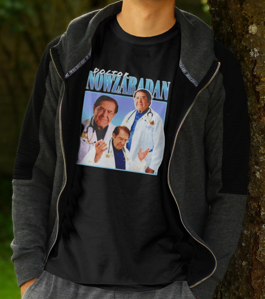 Doctor Nowzaradan My 600Lb Life Blue Stethoscope T-Shirt
