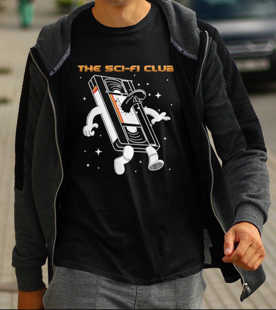 The Sci Fi Club Alien VHS Tape T-Shirt