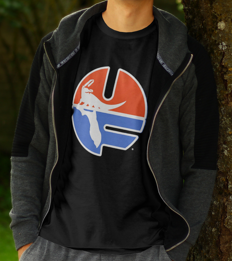 Florida Gators UF Alligator Map T-Shirt