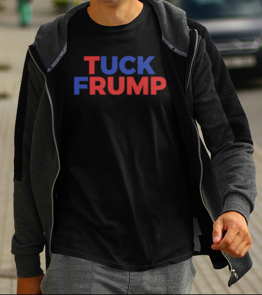 Tuck Frump Anti Trump Protest Red Blue T-Shirt