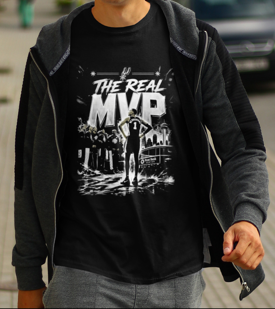 Victor Wembanyama The Real MVP San Antonio Spurs Basketball Star T-Shirt