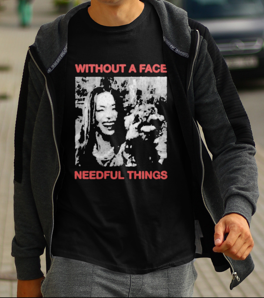Without A Face Needful Things Smiling Woman T-Shirt