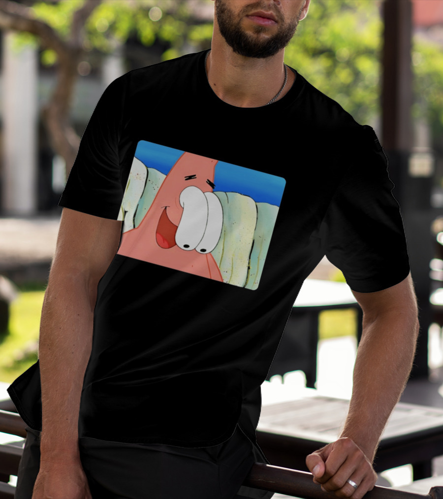 Patrick Star Silly Eyes SpongeBob Meme T-Shirt